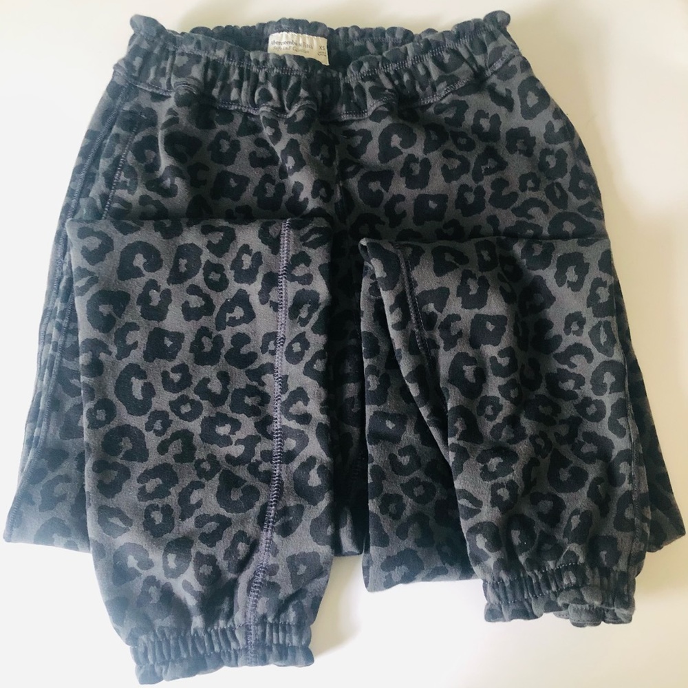 Abercrombie and Fitch Cheetah Sweats